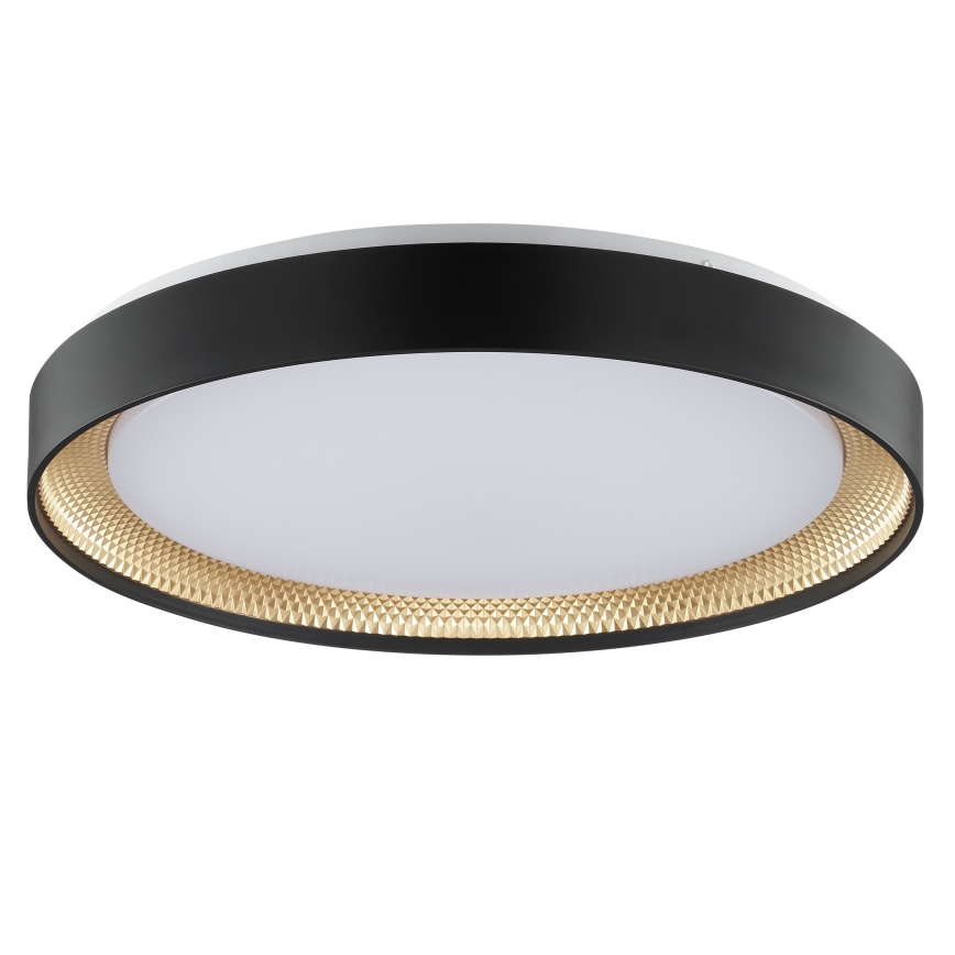 Brilliant - LED Lampada da soffitto dimmerabile WALDO LED/36W/230V 3000-6500K Ø 48,5 cm nero/oro + telecomando