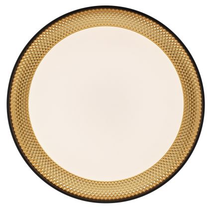 Brilliant - LED Lampada da soffitto dimmerabile WALDO LED/36W/230V 3000-6500K Ø 48,5 cm nero/oro + telecomando