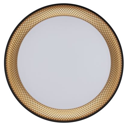 Brilliant - LED Lampada da soffitto dimmerabile WALDO LED/36W/230V 3000-6500K Ø 48,5 cm nero/oro + telecomando