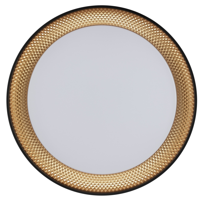 Brilliant - LED Lampada da soffitto dimmerabile WALDO LED/36W/230V 3000-6500K Ø 48,5 cm nero/oro + telecomando