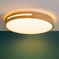 Brilliant - Plafoniera LED dimmerabile WOODBURY LED/24W/230V diametro 39 cm gomma fig