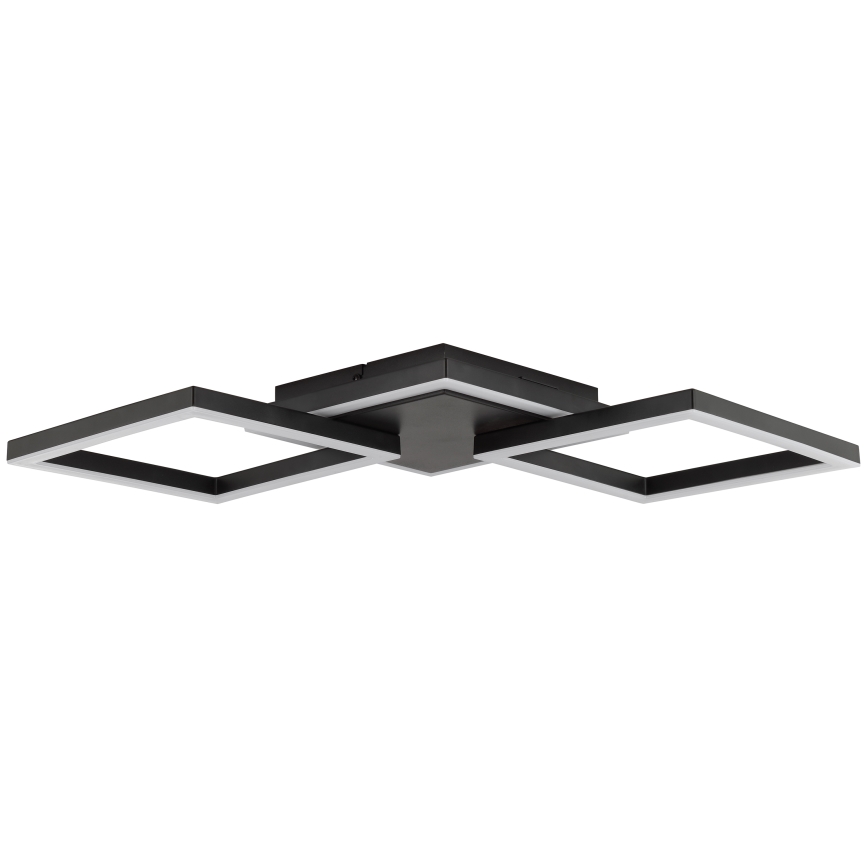 Brilliant - Plafoniera LED JORVIC LED/21W/230V 28x61,5 cm nera