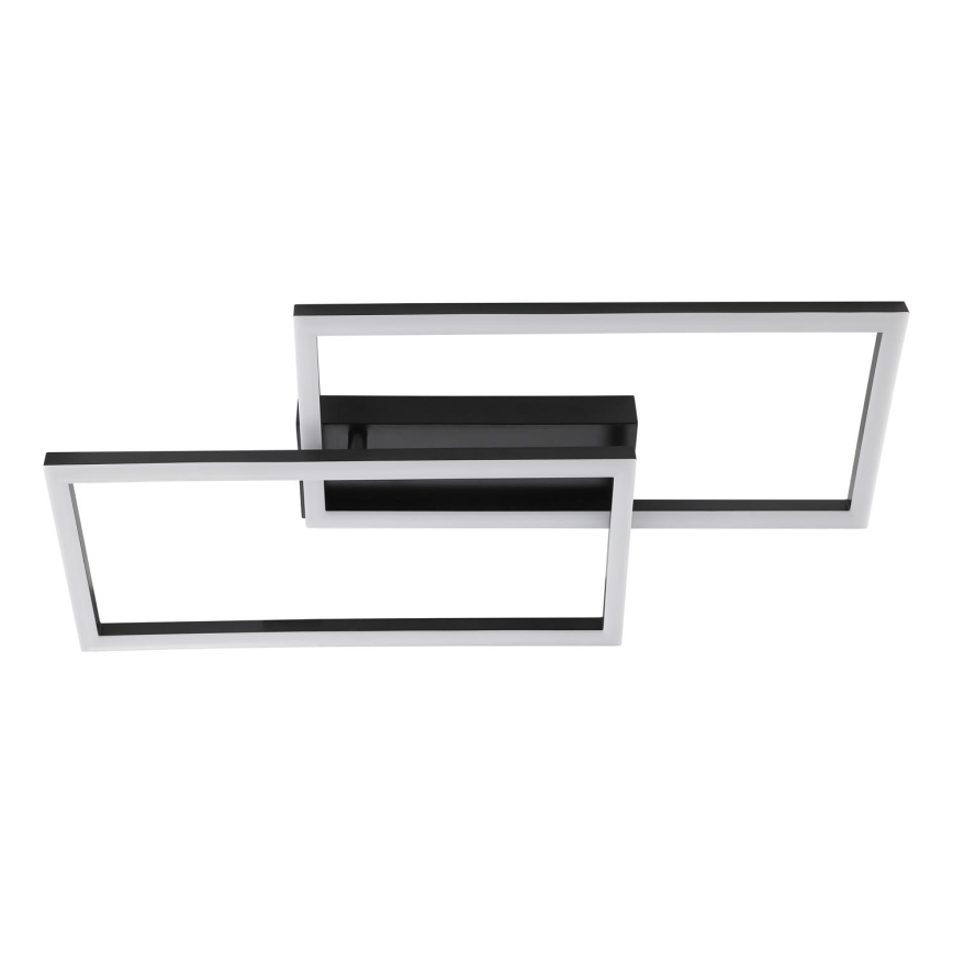 Brilliant - Plafoniera LED JORVIC LED/21W/230V 29x60 cm nera