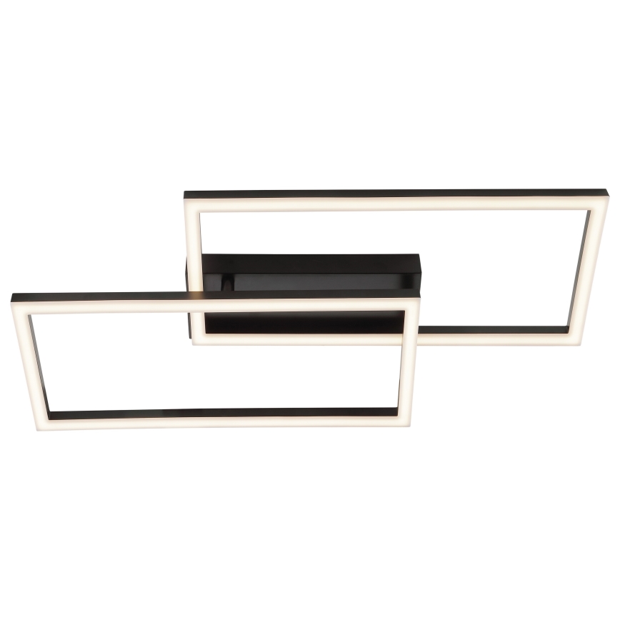 Brilliant - Plafoniera LED JORVIC LED/21W/230V 29x60 cm nera