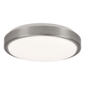 Brilliant - Plafoniera LED LIVIUS LED/18W/230V diametro 28 cm 3000K cromo opaco
