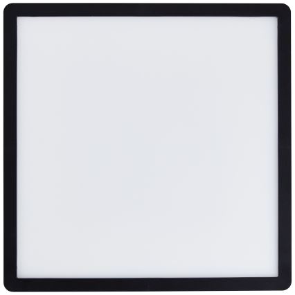 Brilliant - Plafoniera LED MILTON LED/18W/230V 29,3x29,3 cm nero