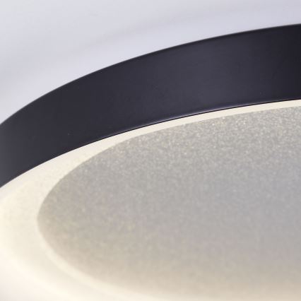Brilliant - Plafoniera LED QUITO LED/24W/230V 3000K diametro 33 cm nero