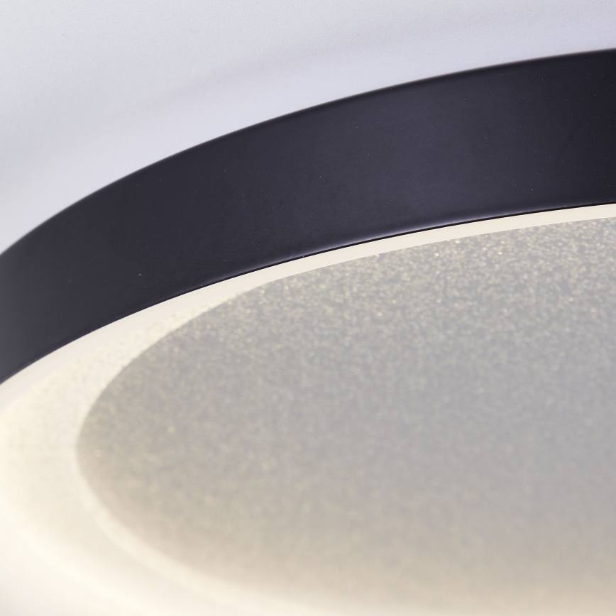 Brilliant - Plafoniera LED QUITO LED/24W/230V 3000K diametro 33 cm nero