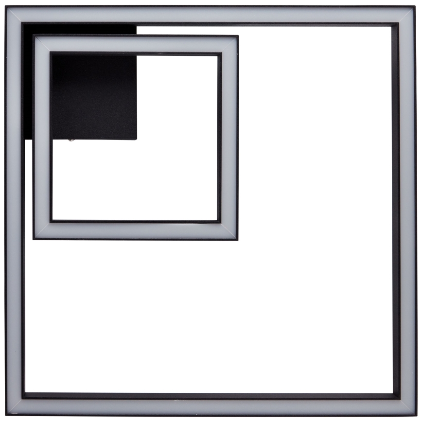 Brilliant - Plafoniera LED QUON LED/24W/230V 3000K 40x40 cm nero