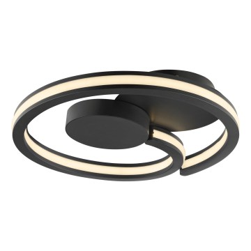 Brilliant - Plafoniera LED REVOLA LED/33W/230V 3000/4000/6500K Ø 40 cm nera