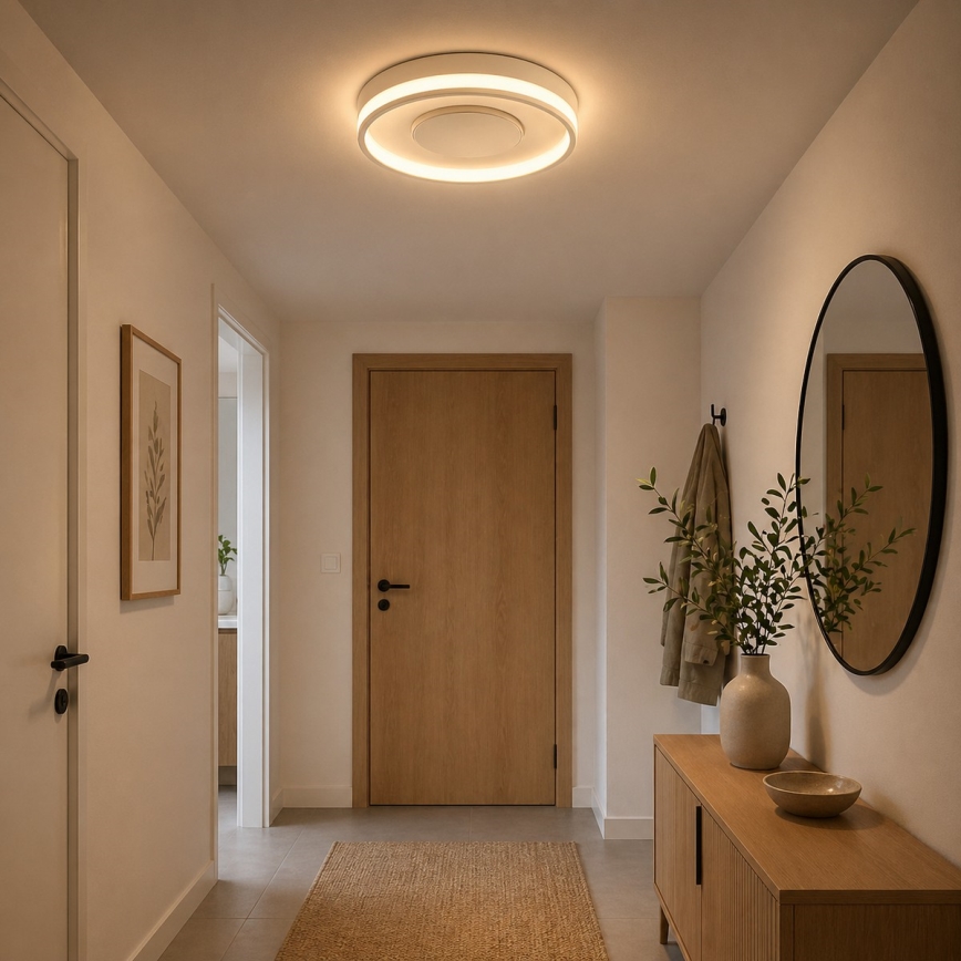 Brilliant - Plafoniera LED REVOLA LED/33W/230V 3000/4000/6500K Ø 40 cm beige