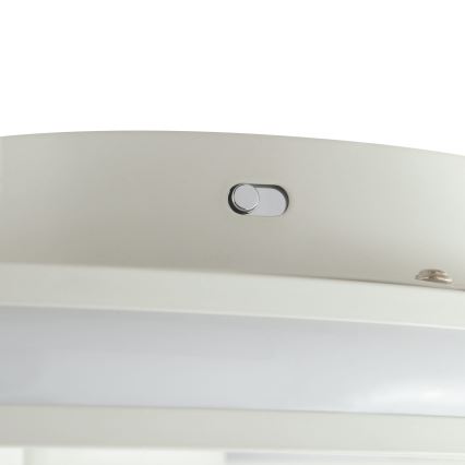Brilliant - Plafoniera LED REVOLA LED/33W/230V 3000/4000/6500K Ø 40 cm bianco