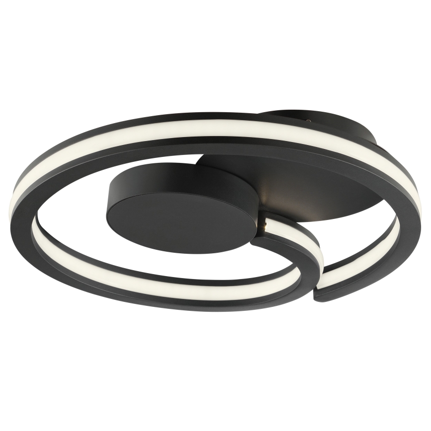 Brilliant - Plafoniera LED REVOLA LED/33W/230V 3000/4000/6500K Ø 40 cm nera