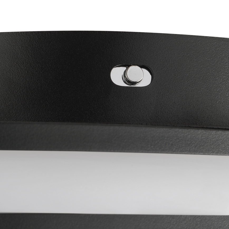 Brilliant - Plafoniera LED REVOLA LED/33W/230V 3000/4000/6500K Ø 40 cm nera