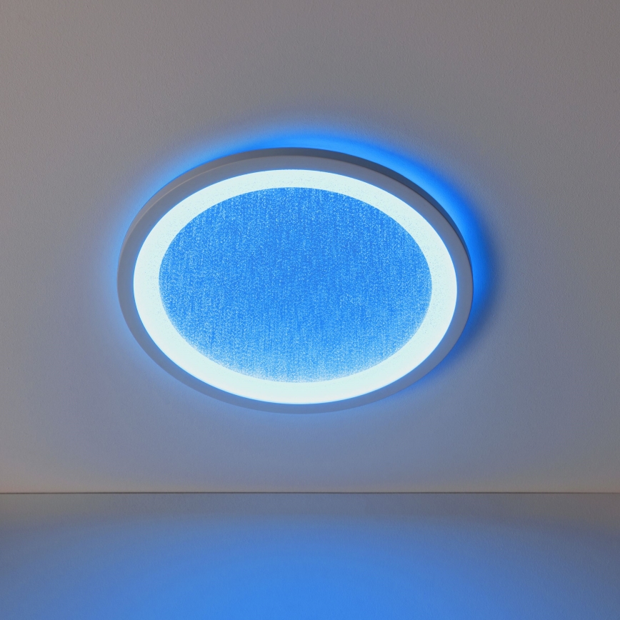 Brilliant - Plafoniera dimmerabile RGBW TANIDA LED/22W/230V 3000-6500K+ telecomando