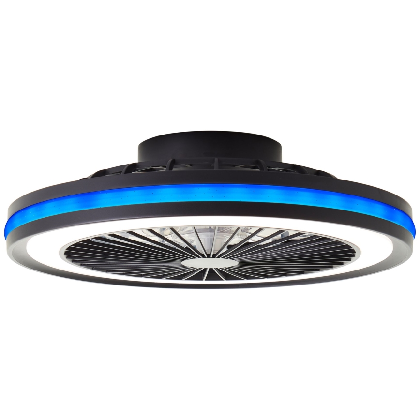 Brilliant - Lampada da soffitto dimmerabile LED RGBW con ventilatore PALMERO LED/40W/230V 2700-6500K Ø 46,6 cm beige + telecomando