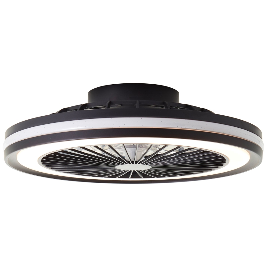 Brilliant - Lampada da soffitto dimmerabile LED RGBW con ventilatore PALMERO LED/40W/230V 2700-6500K Ø 46,6 cm beige + telecomando