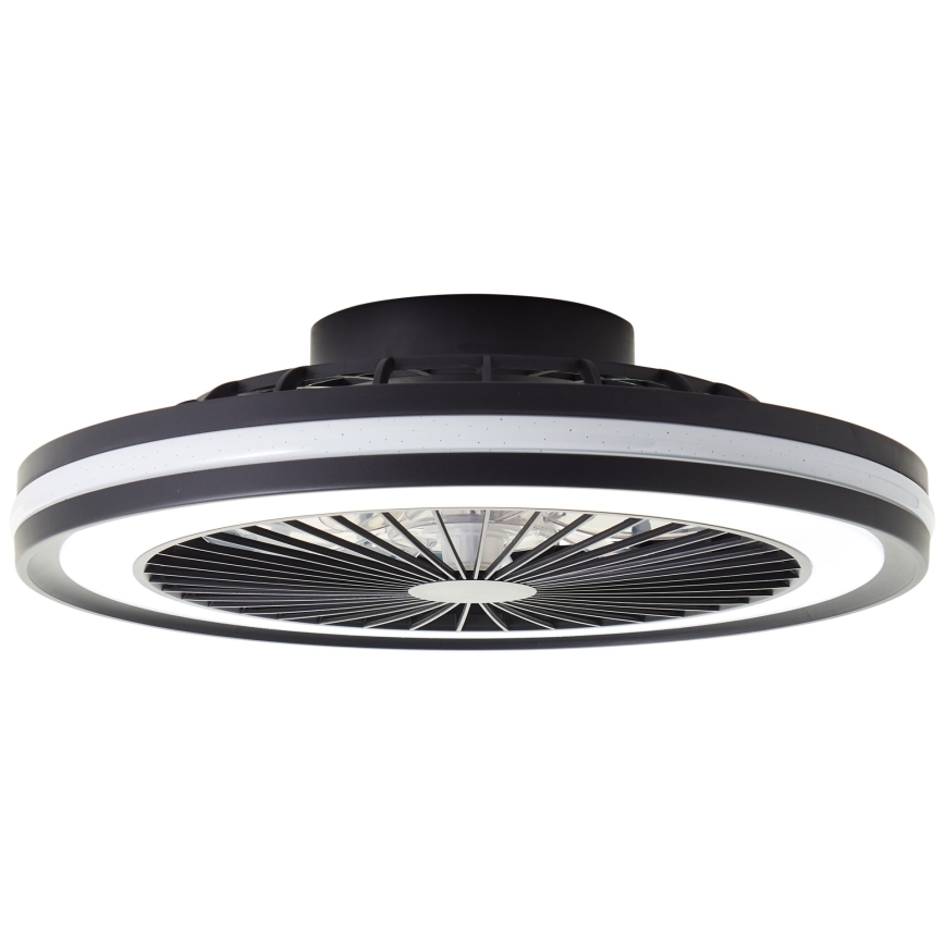 Brilliant - Lampada da soffitto dimmerabile LED RGBW con ventilatore PALMERO LED/40W/230V 2700-6500K Ø 46,6 cm beige + telecomando