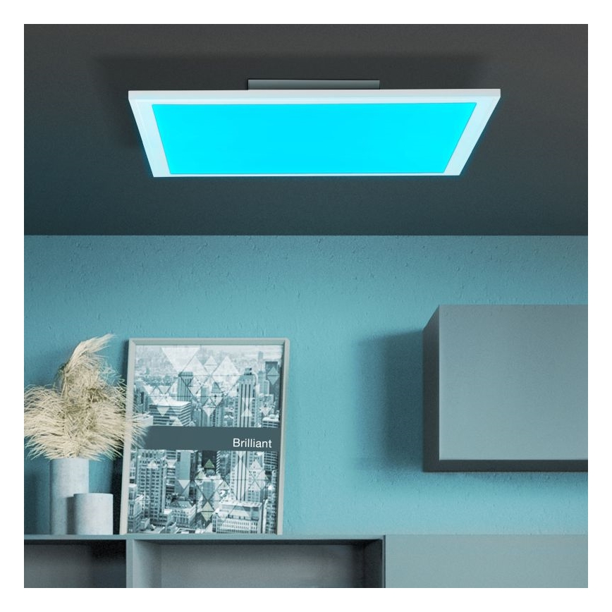 Brilliant - Plafoniera LED RGBW dimmerabile ABIE LED/24W/230V 2700-6500K + telecomando