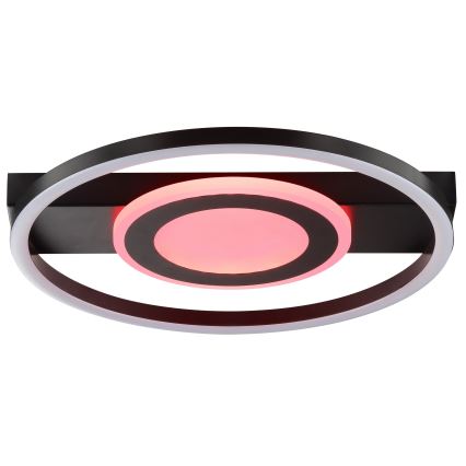 Brilliant - plafoniera LED RGBW dimmerabile MAUREEN LED/20W/230V 3000-6500K nera + telecomando
