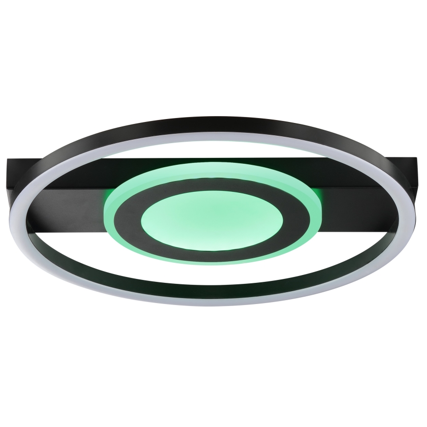 Brilliant - plafoniera LED RGBW dimmerabile MAUREEN LED/20W/230V 3000-6500K nera + telecomando