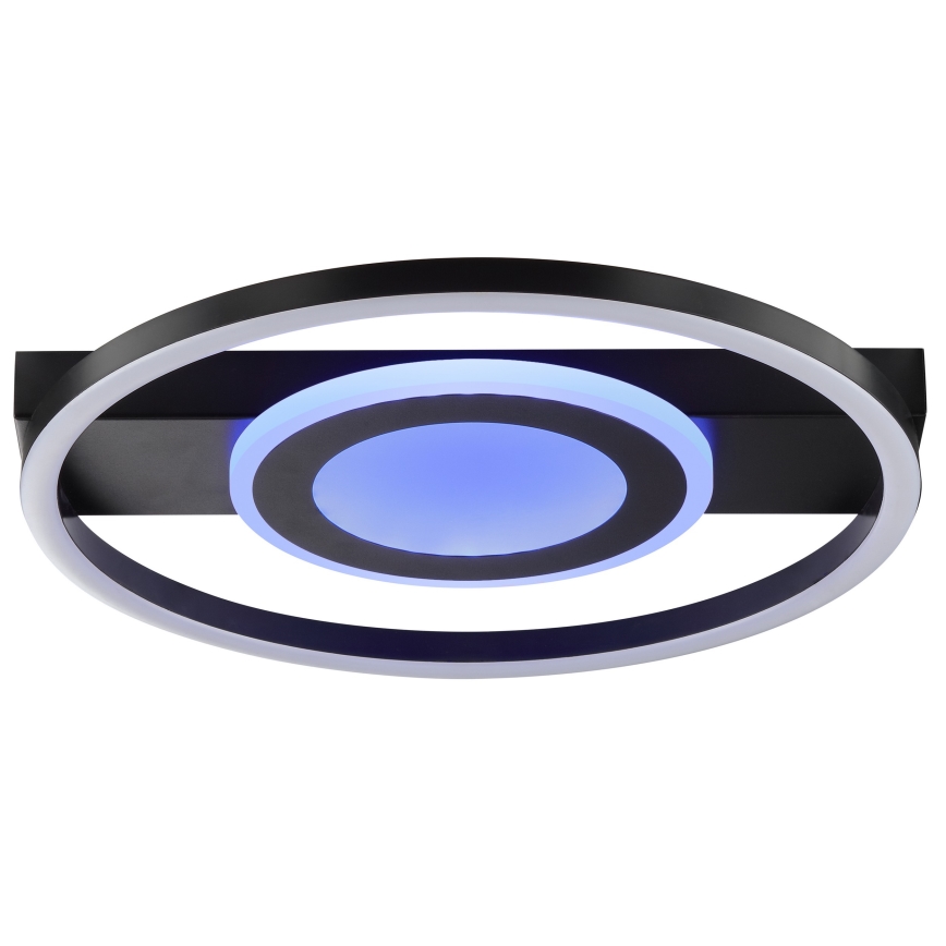 Brilliant - plafoniera LED RGBW dimmerabile MAUREEN LED/20W/230V 3000-6500K nera + telecomando