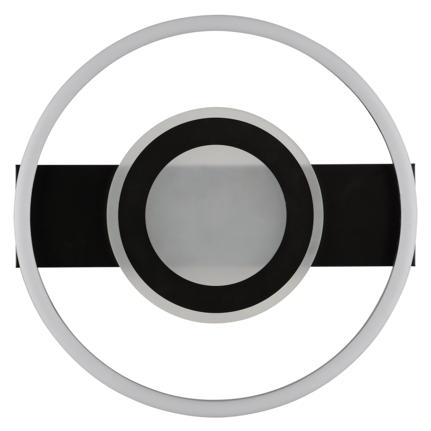 Brilliant - plafoniera LED RGBW dimmerabile MAUREEN LED/20W/230V 3000-6500K nera + telecomando