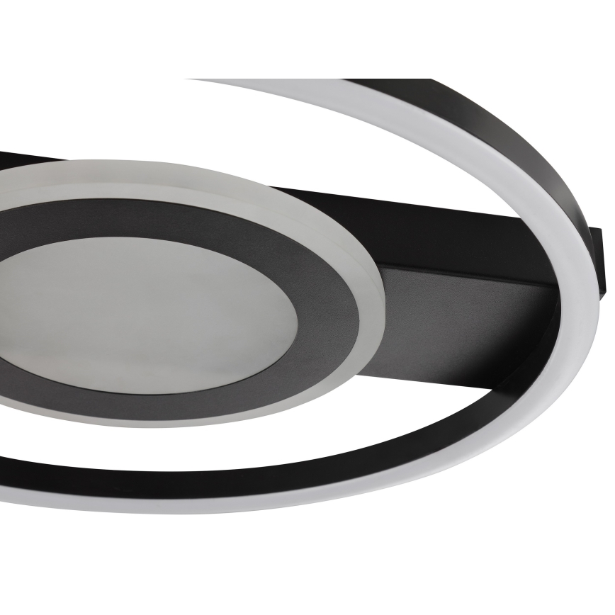 Brilliant - plafoniera LED RGBW dimmerabile MAUREEN LED/20W/230V 3000-6500K nera + telecomando