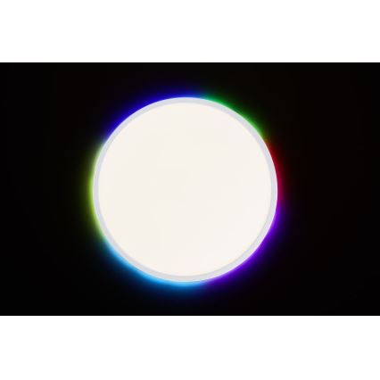 Brilliant - Plafoniera LED RGBW dimmerabile SALTERY LED/22W/230V 3000-6500K diametro 42 cm + telecomando