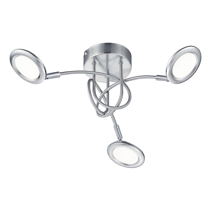 Brilliant - Plafoniera LED SESSION 3xLED/3,1W/230V 3000/4000/6500K cromo opaco