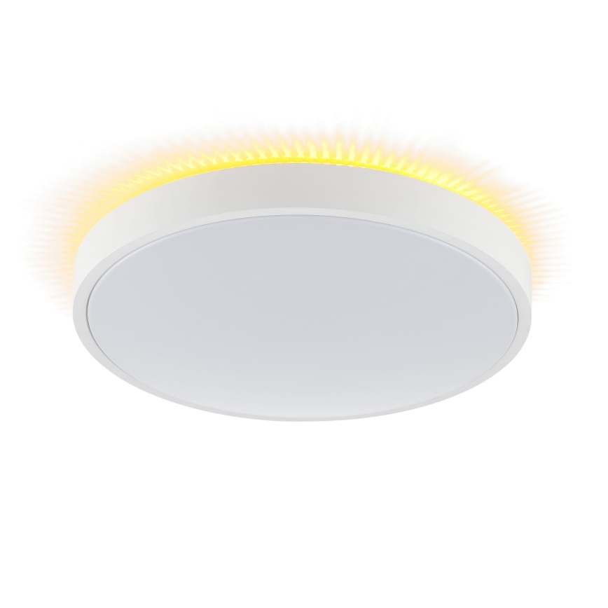 Brilliant - Plafoniera LED SOLISTRA 18W, 230V, Ø 34,5 cm, bianca