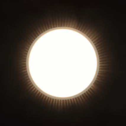Brilliant - Plafoniera LED SOLISTRA LED/18W/230V Ø 34,5 cm beige