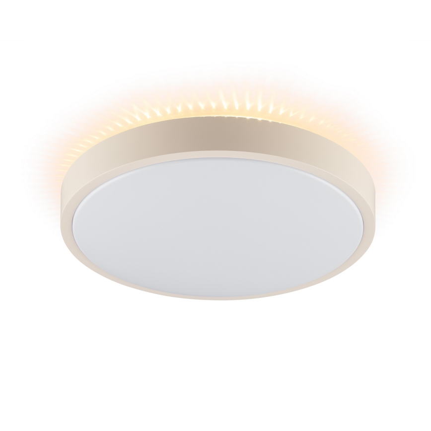 Brilliant - Plafoniera LED SOLISTRA LED/18W/230V Ø 34,5 cm beige