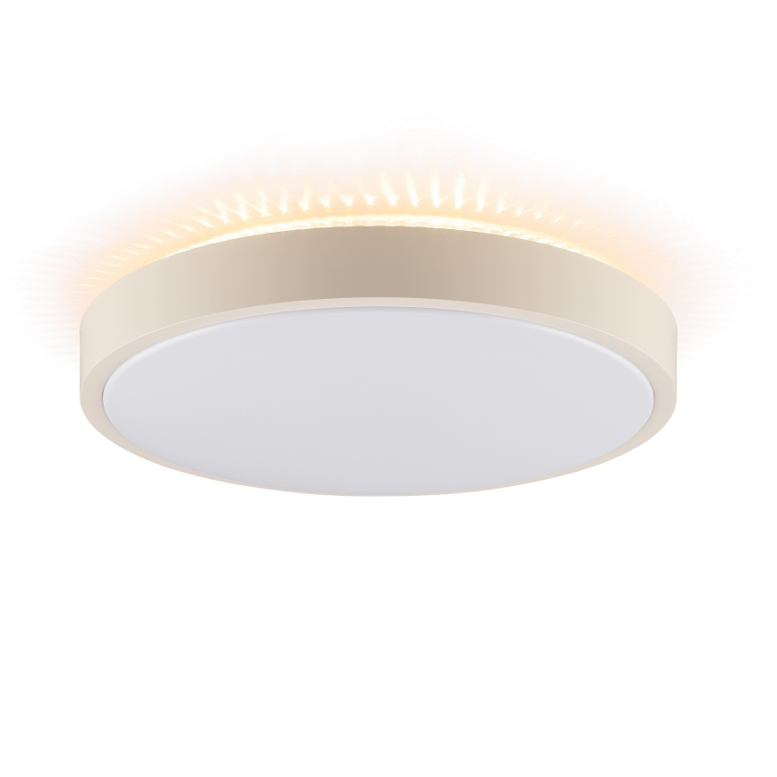 Brilliant - Plafoniera LED SOLISTRA LED/18W/230V Ø 34,5 cm beige