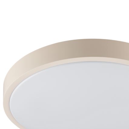 Brilliant - Plafoniera LED SOLISTRA LED/18W/230V Ø 34,5 cm beige