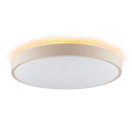 Brilliant - plafoniera LED SOLISTRA LED/24W/230V Ø 44,5 cm beige