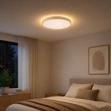 Brilliant - Plafoniera LED SOLISTRA LED/36W/230V Ø 54 cm bianca
