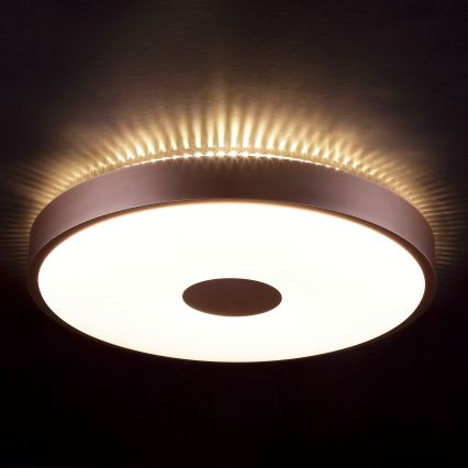 Brilliant - Plafoniera LED TAVIS LED/24W/230V, diam. 44,5 cm, oro rosa