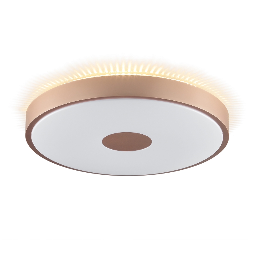 Brilliant - Plafoniera LED TAVIS LED/24W/230V, diam. 44,5 cm, oro rosa