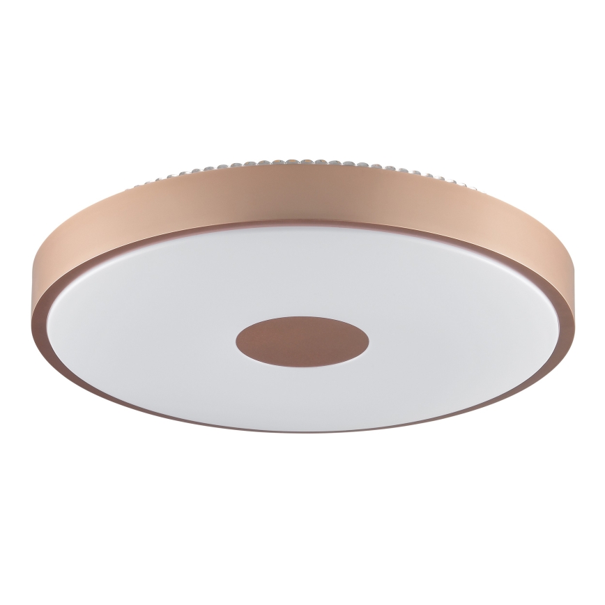Brilliant - Plafoniera LED TAVIS LED/24W/230V, diam. 44,5 cm, oro rosa