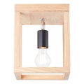 Brilliant - Plafoniera NEREA 1xE27/15W/230V quercia
