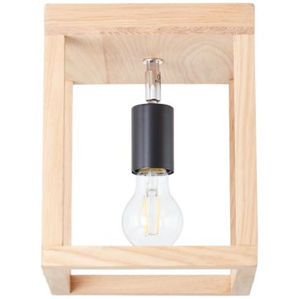 Brilliant - Plafoniera NEREA 1xE27/15W/230V quercia