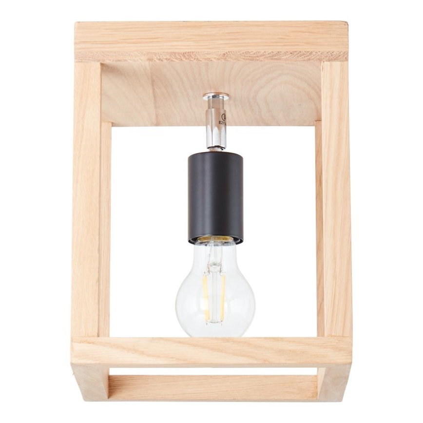 Brilliant - Plafoniera NEREA 1xE27/15W/230V quercia