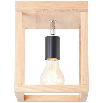 Brilliant - Plafoniera NEREA 1xE27/15W/230V quercia