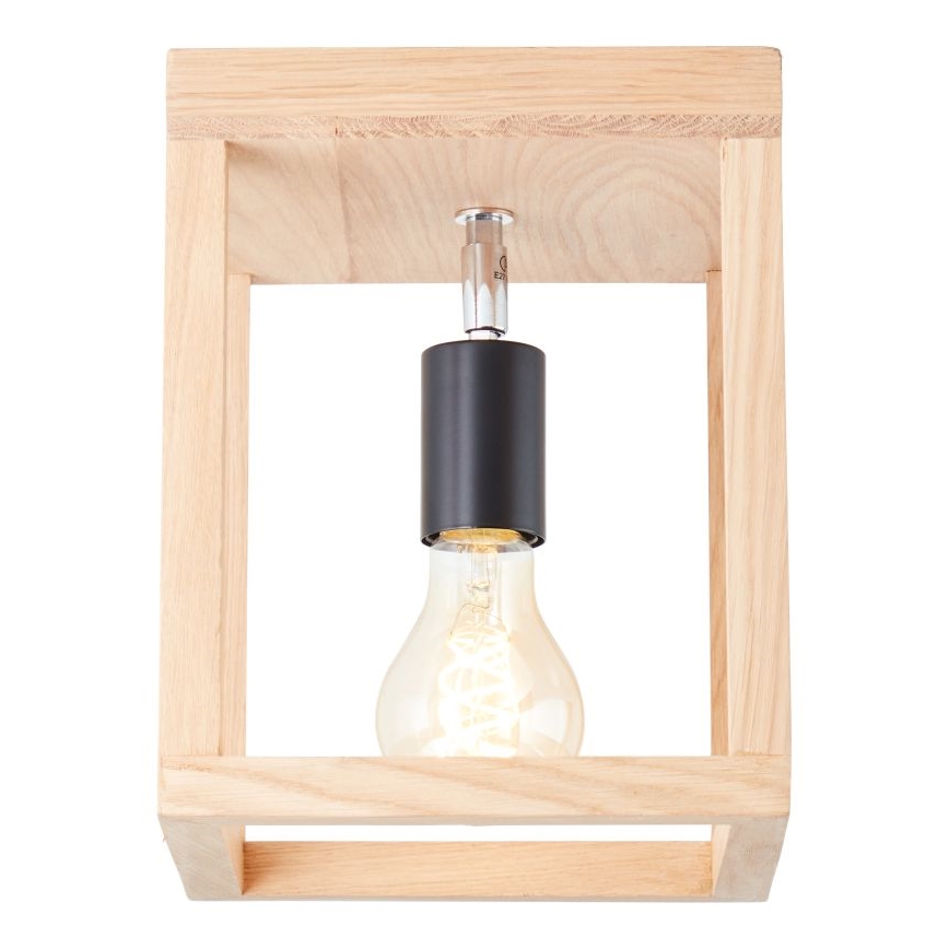 Brilliant - Plafoniera NEREA 1xE27/15W/230V quercia
