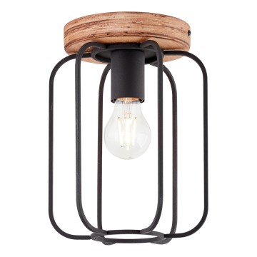 Brilliant - Plafoniera TOSH 1xE27/40W/230V pioppo