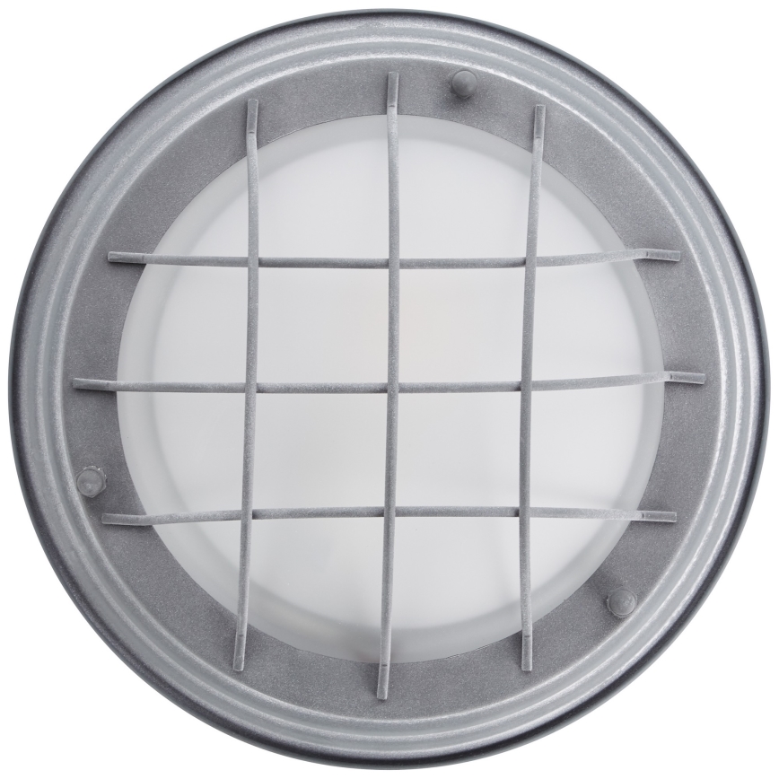 Brilliant - Plafoniera TYPHOON 1xE27/30W/230V Ø 29 cm grigio