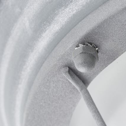 Brilliant - Plafoniera TYPHOON 1xE27/30W/230V Ø 29 cm grigio