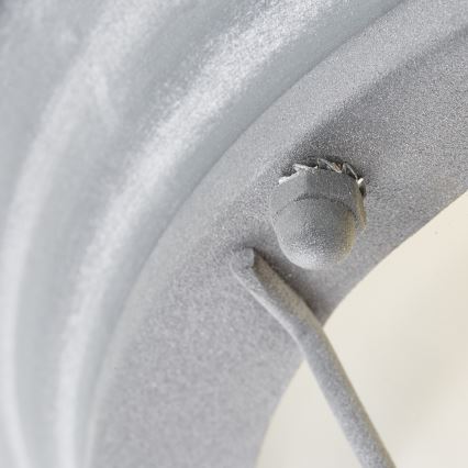 Brilliant - Plafoniera TYPHOON 1xE27/30W/230V Ø 29 cm grigio