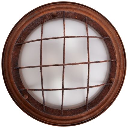 Brilliant - Plafoniera TYPHOON 2xE27/30W/230V rosso-marrone